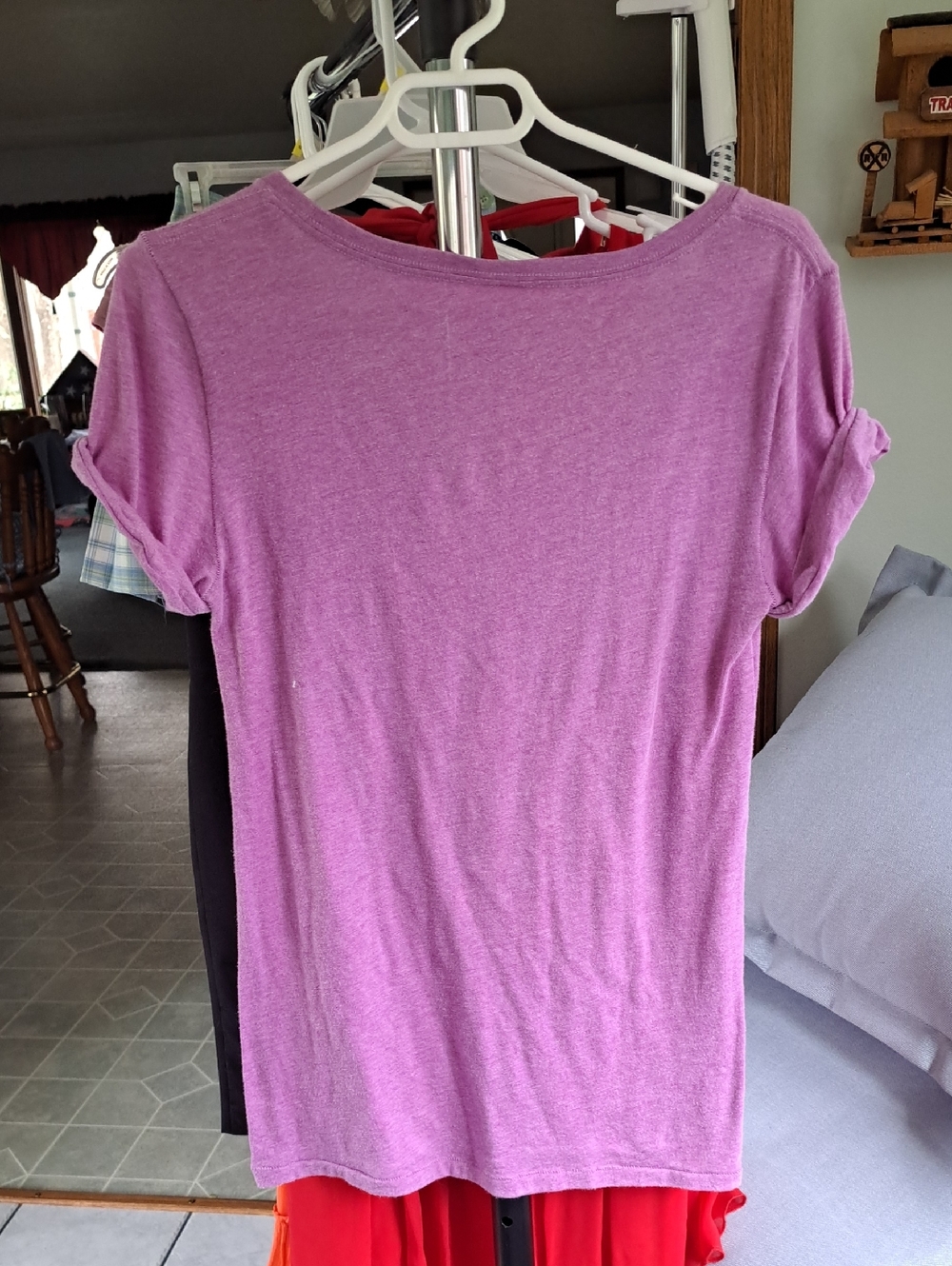 LOVE PINK Sequin Graphic Tee - Lavender Pink - Picture 4 of 4